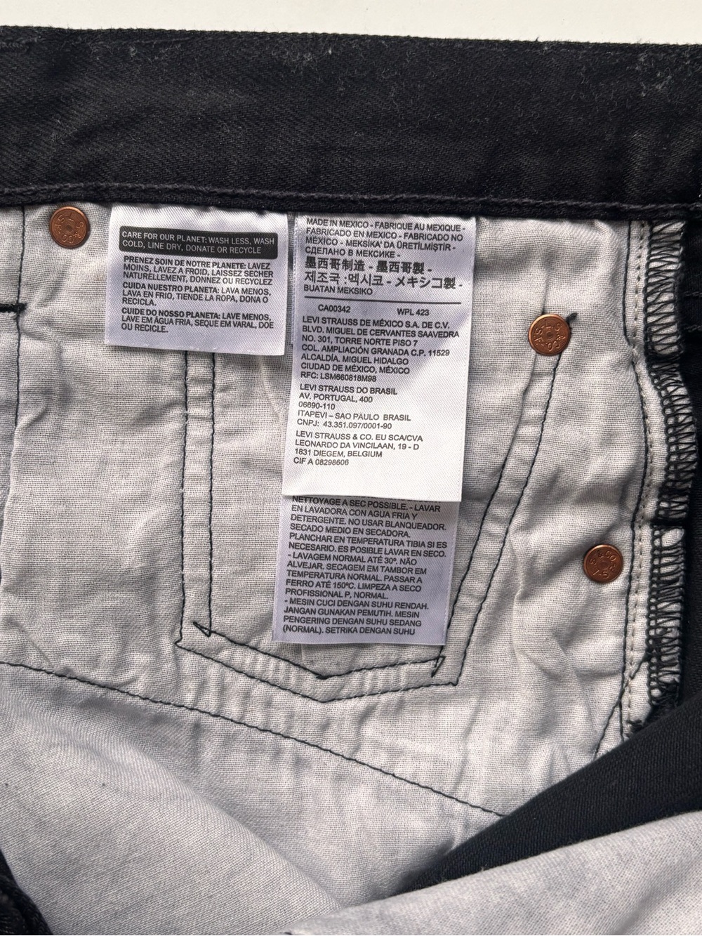 Levi's Premium 501 '93 Jeans W32 L32 - Picture 7 of 9